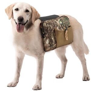 NWT  Camo dog back pack L​